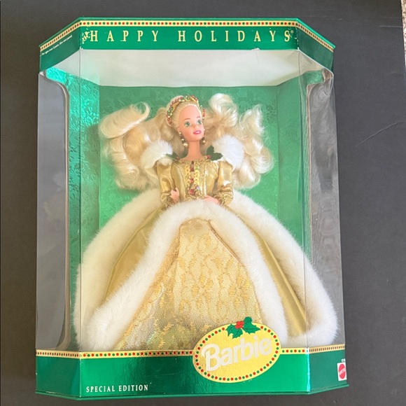 Rare Box Error 1994 Happy HolidaysBarbie Doll Special Edition
